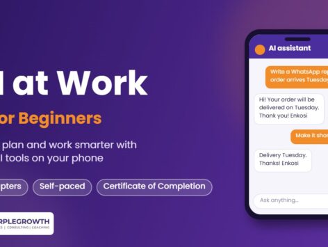 AI at Work: AI for Beginners course