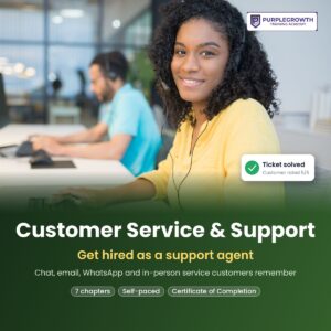 Customer Service and Support course: get hired as a support agent