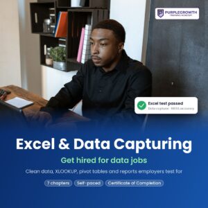 Excel & Data Capturing: Get hired for data jobs